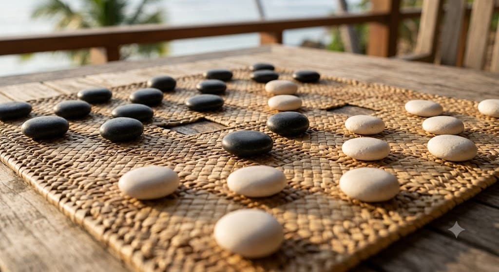 Konane (Hawaiian Checkers)